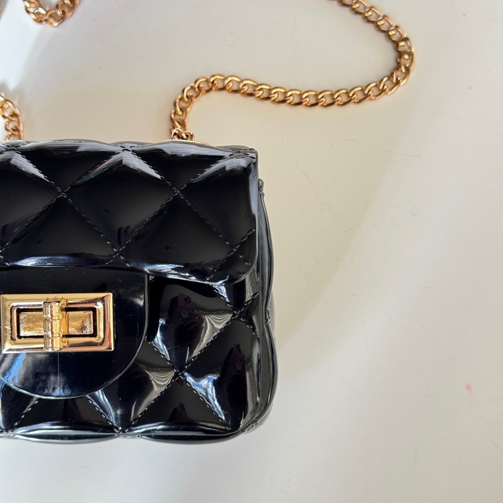 Tiny Black Purse - image 3
